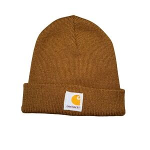Carhartt Toddler One Size Fits Most Acrylic Beanie Hat Brown